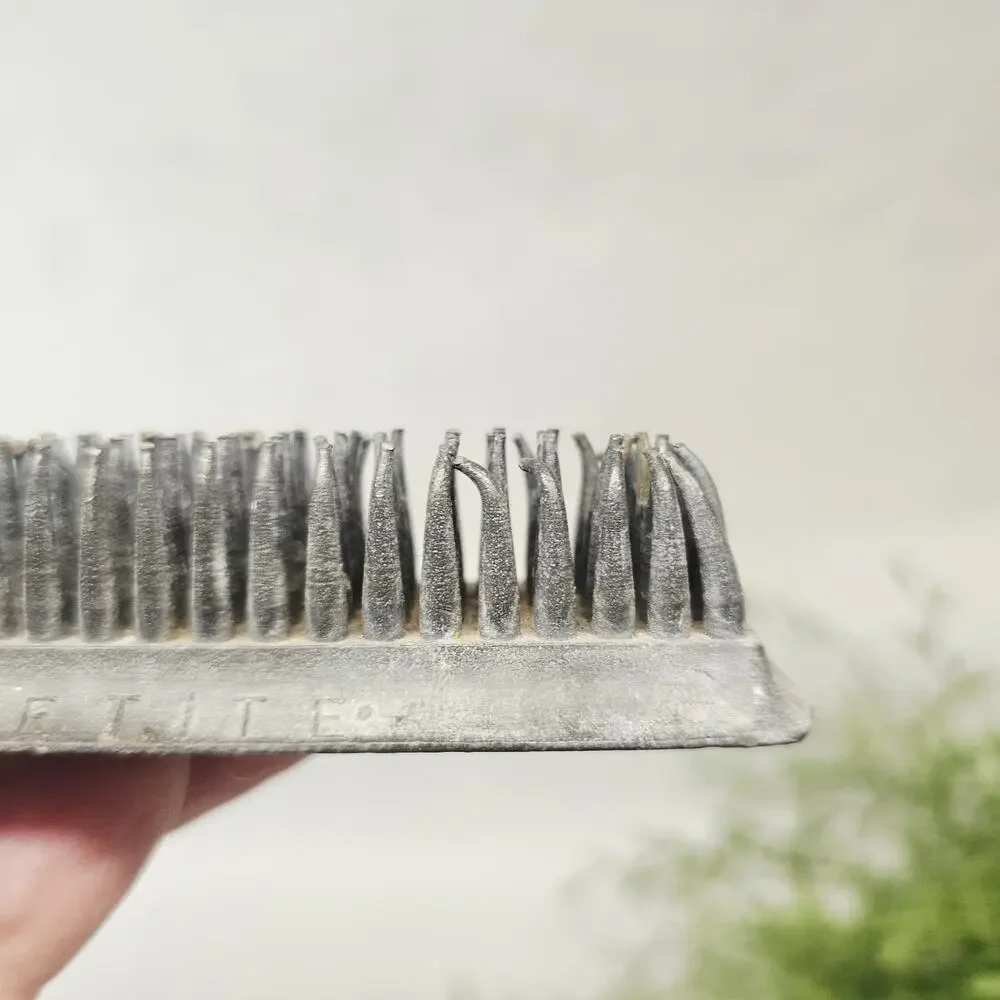Vintage Metal Flower Frog Spikes rectangle ( 4.75